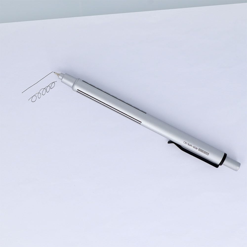 [Japan Limited] Sun-Star Nocfree Metal Automatic Mechanical Pencil 0.5mm Auto Le