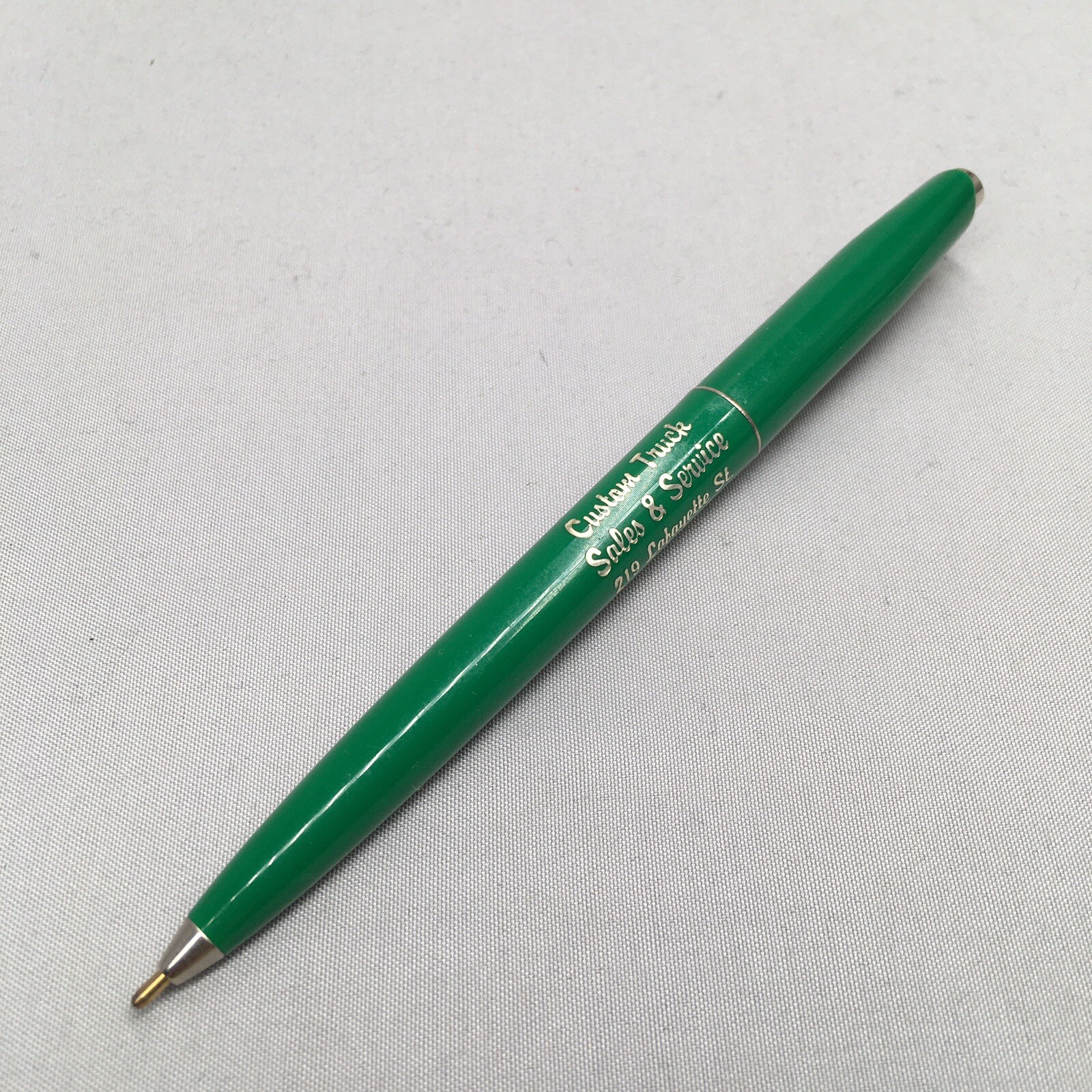 Custom Truck Sales & Service 219 Lafayette St Nashville TN Advertising Pen Dried