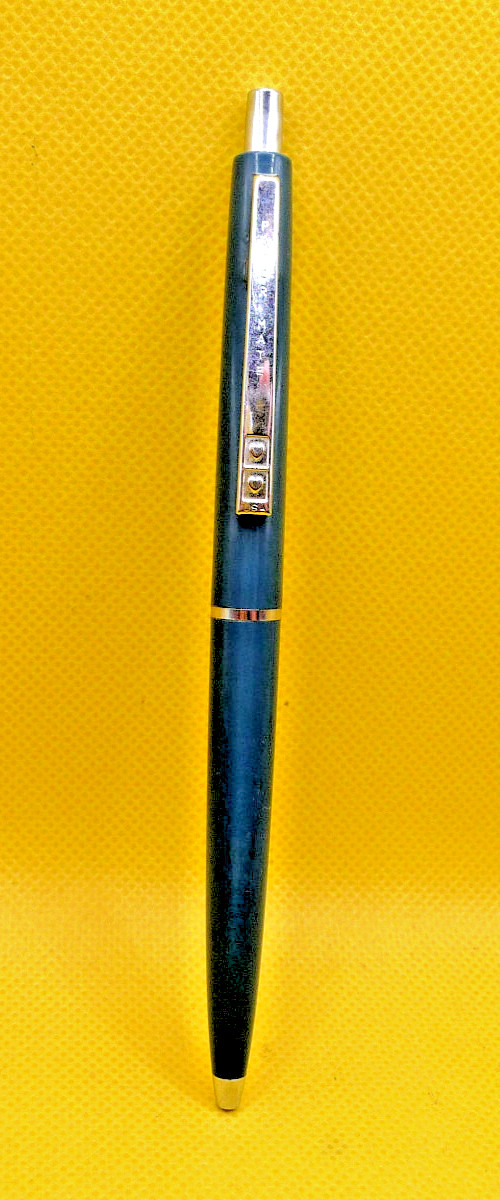 Paper Mate Vintage Double Heart Ninety Eight Blue Ball Pen–USA