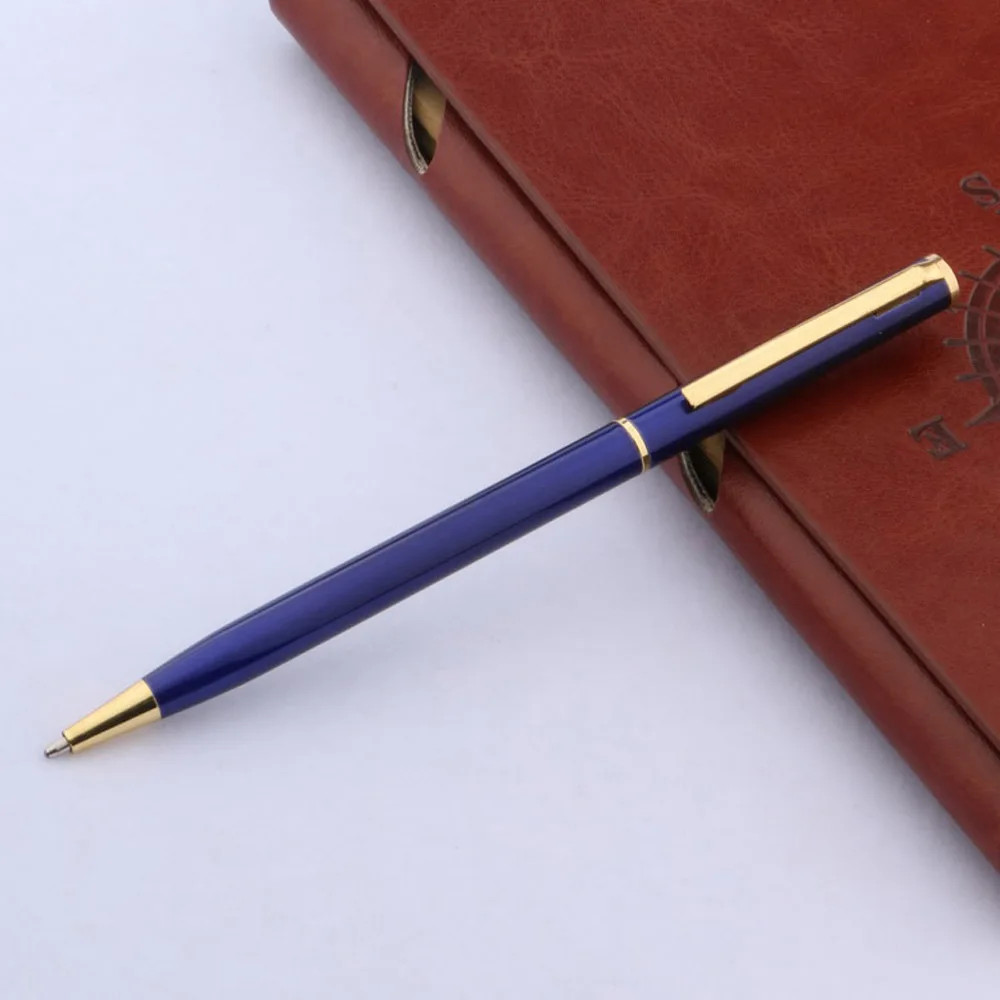 Luxury Quality 006 MATTE BLACK Metal Classical Golden Student Ballpoint Pen Men