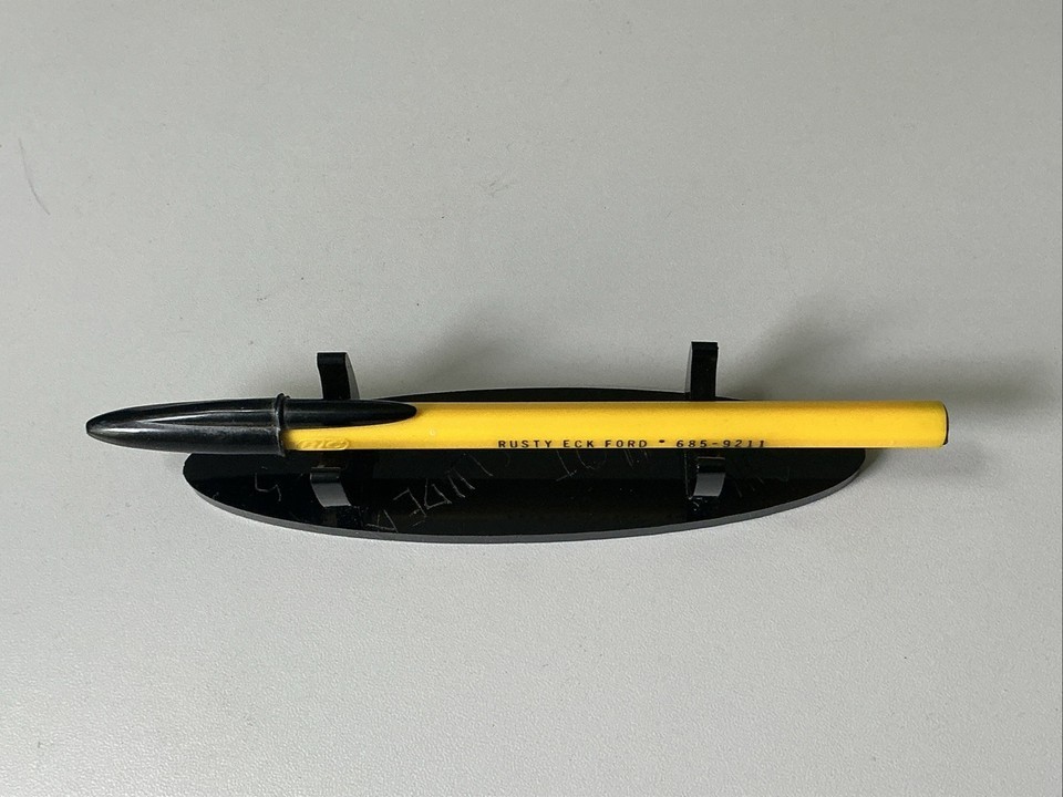 Vintage Bic Stick Ballpoint Pen Wichita Kansas Rusty Eck Ford Dealership