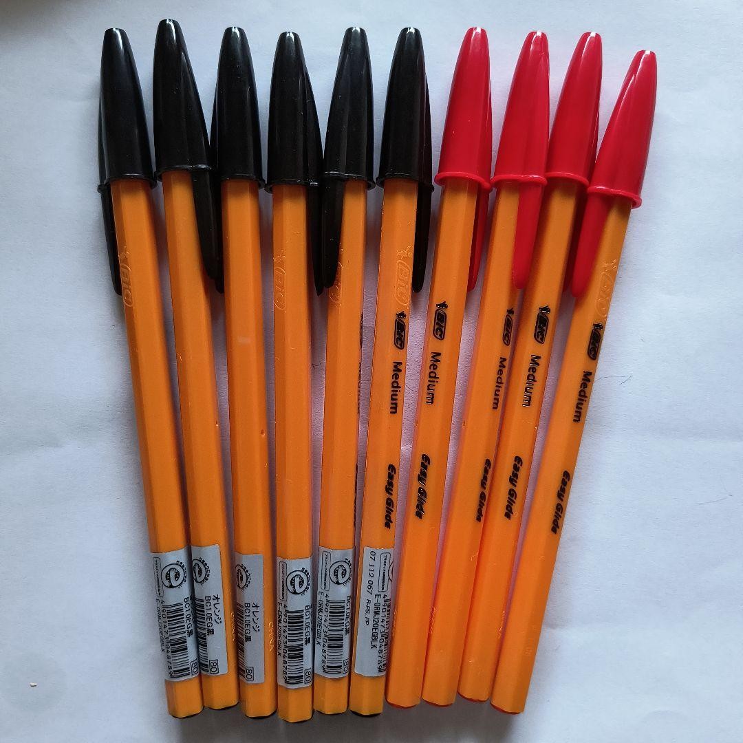 BIG ORANGE BIC ORANGE EG BALL PENS 1.0 10 #e6310a