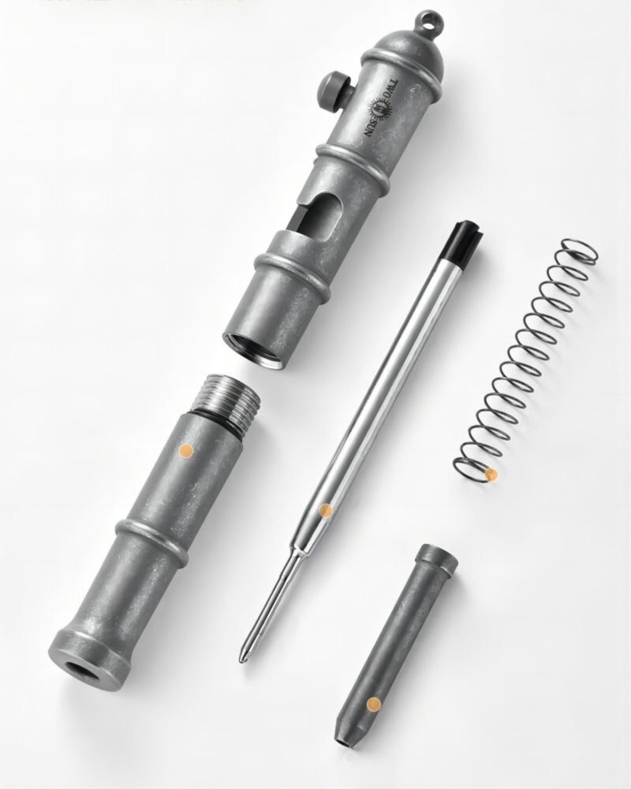 Titanium Ballpoint Pen Bolt Action Signature Writing Pocket Pen EDC Outdoor Gift