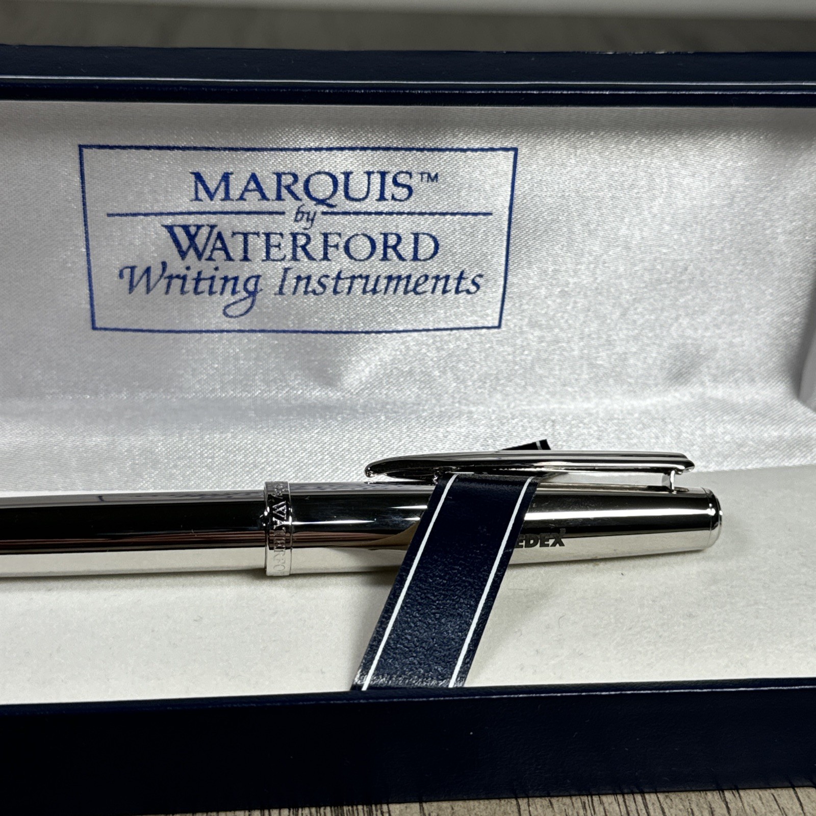 Futuredex Marquis By Waterford Silver Iridium Point Ink Pen