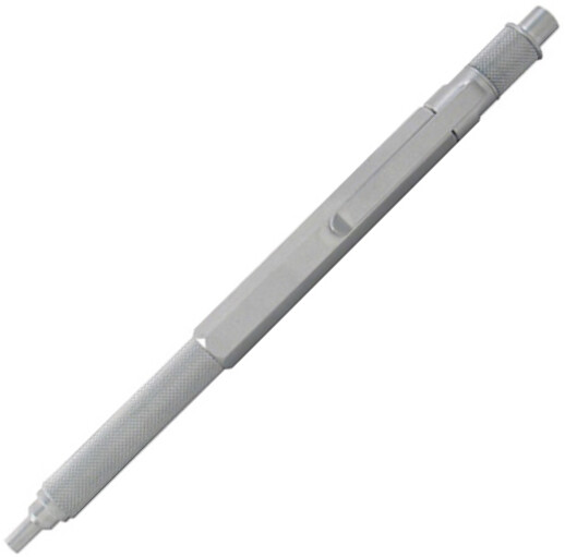 Retro 51 Hex-o-matic Ballpoint Pen in Silver – NEW in Box – HEX-615BP
