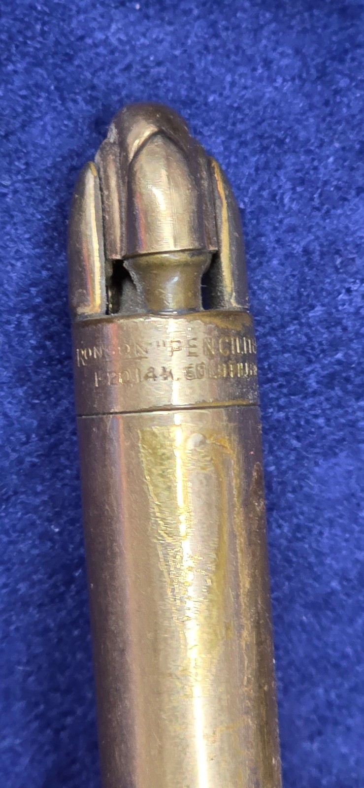Vintage Ronson Pen Lighter 1-20 14k Gold Filled