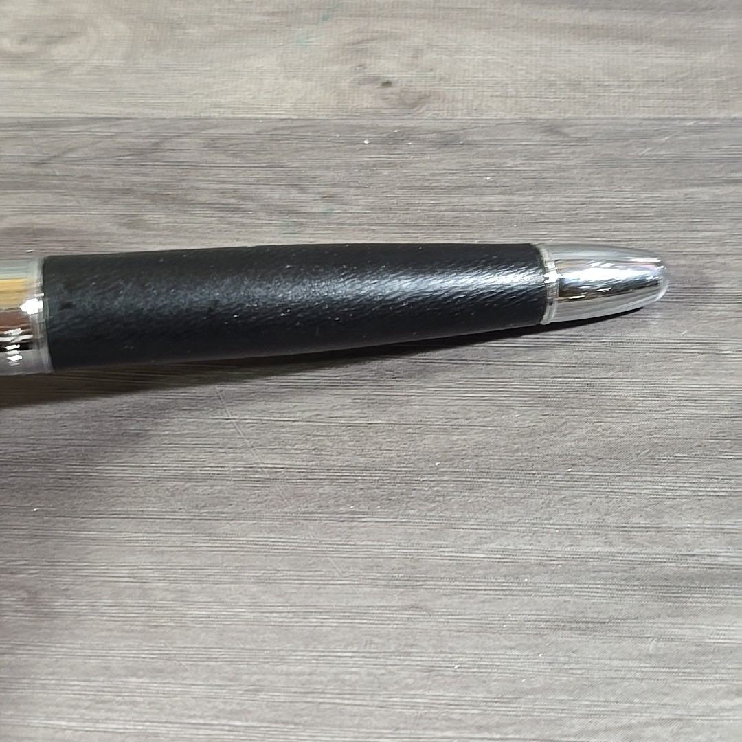 BETTONI Ballpoint Pen Daimler Chrysler Metal With Leather?
