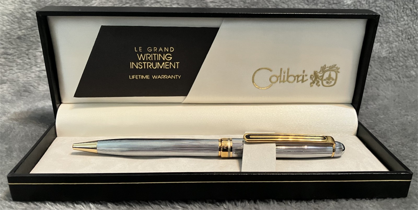 Colibri Le Grand Writing Instrument Pen w/ Box New Refill Gift Set