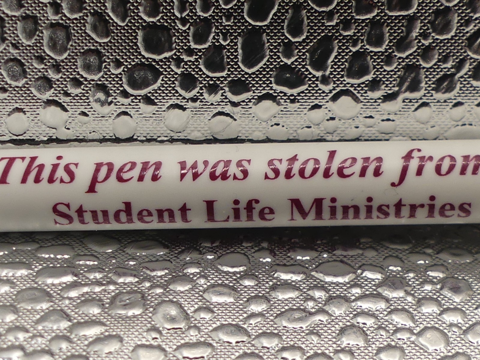 BIC This Pen Was Stolen From Student Life Ministries At The Rock Ballpoint Pen