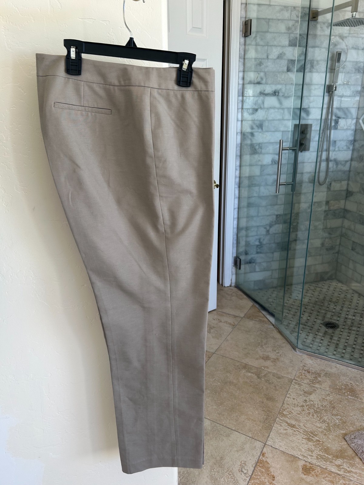 Tahari pens, beige size 14