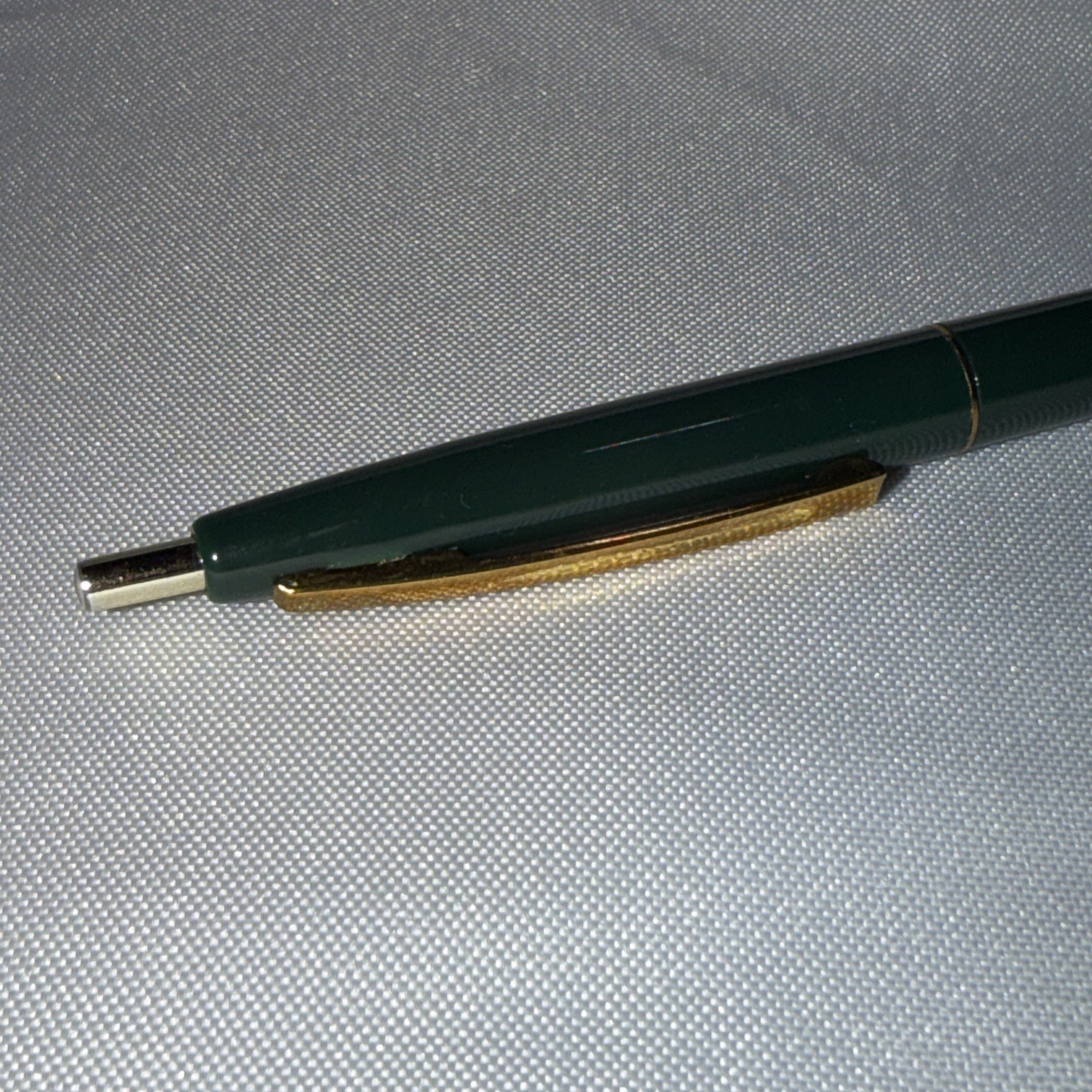 The Polo Bar Ralph Lauren Ballpoint Pen Green Gold NYC Restaurant Collectible