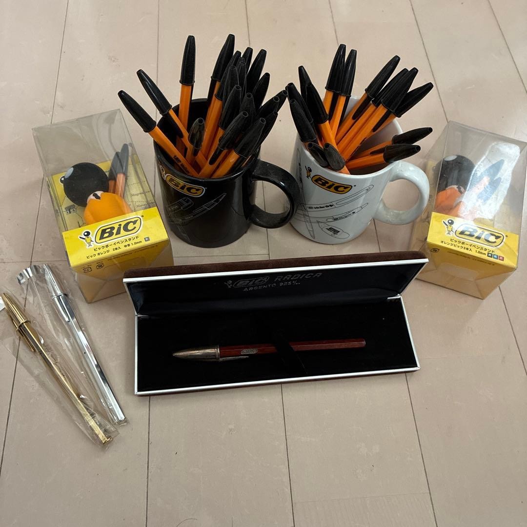BIC RADICA ballpoint pen 925 silver and other set items