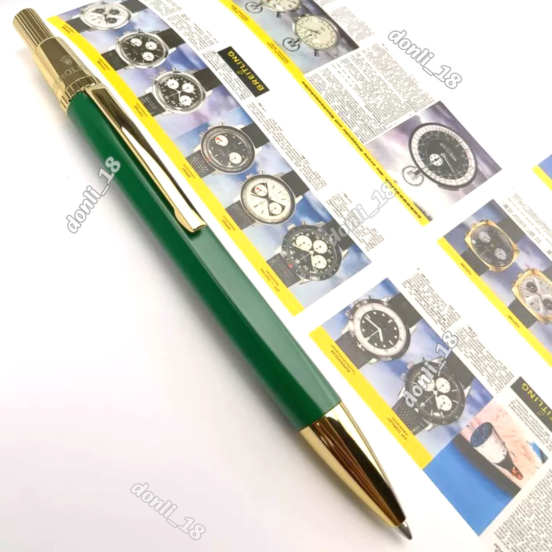 ROLEX Green Gold Ballpoint Pen AD VIP Gift Limited Collector Edition
