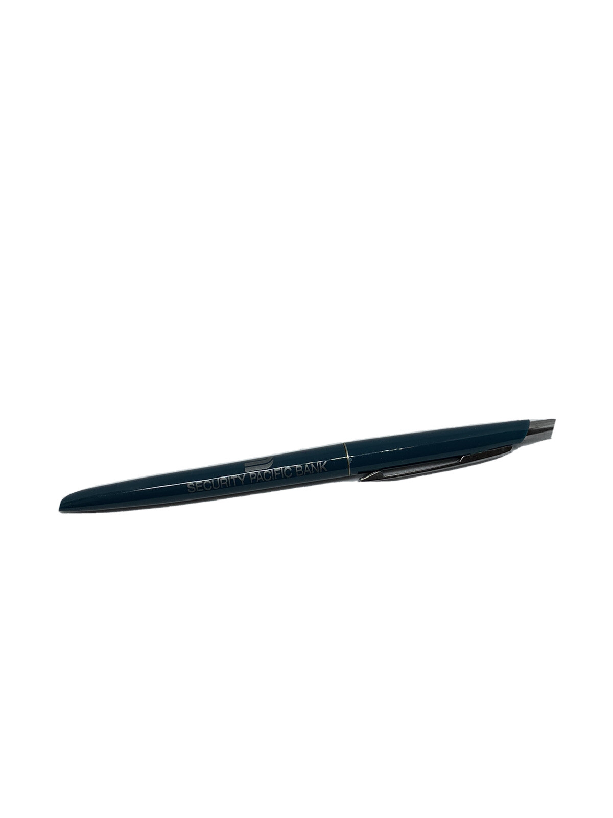 Vintage Advertising Pen Security Pacific Bank Logo Pen NOS