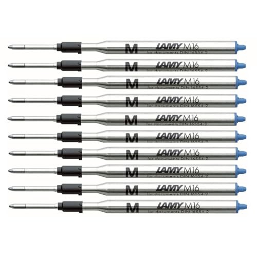 LAMY Ballpoint Pen Oil-Based Refill Medium Nib Blue LM16BL 1 Box Officially