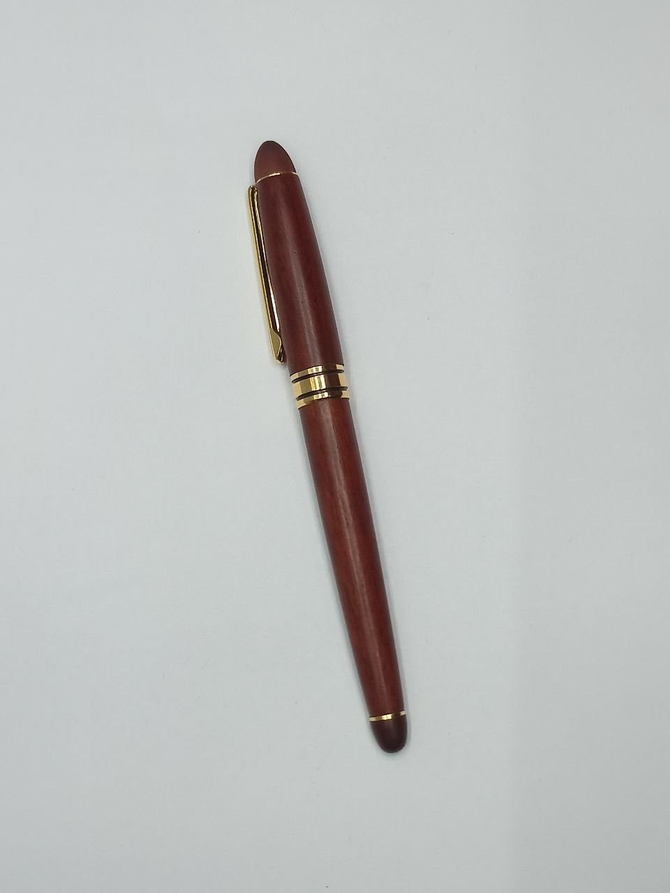 Vintage Soviet wooden ballpoint pen Unused since 1990 Prestigious appearance
