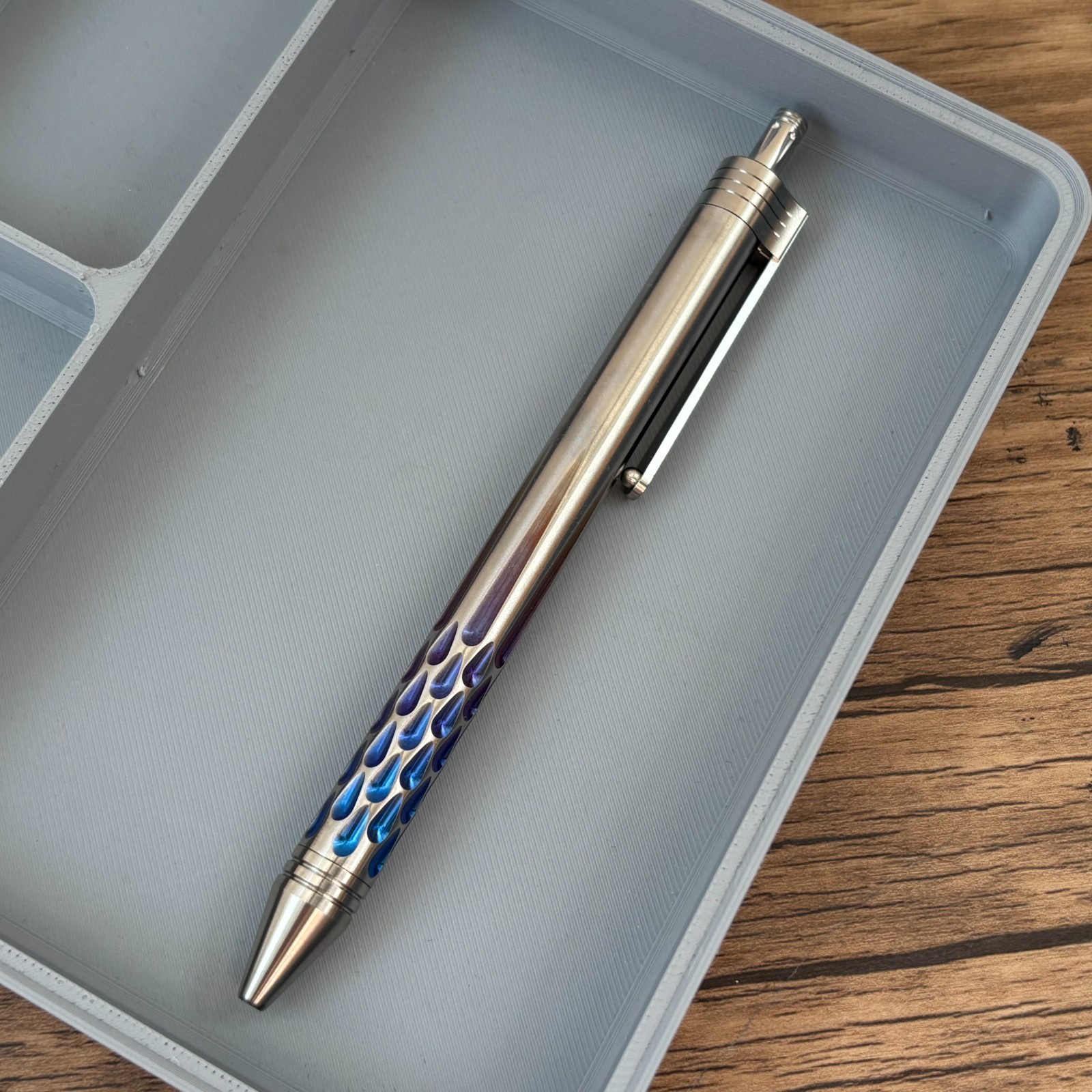 Titanium Ballpoint Pen EDC Pocket Pen Office Business Writing Signature Gift