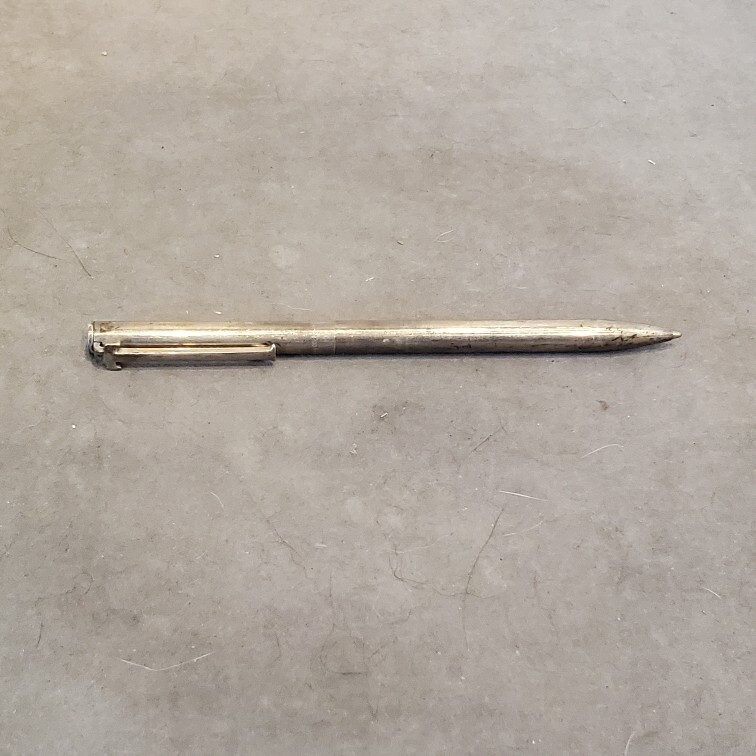 TIFFANY & CO Executive T Clip Sterling Silver Mechanical Pen 925 black ink
