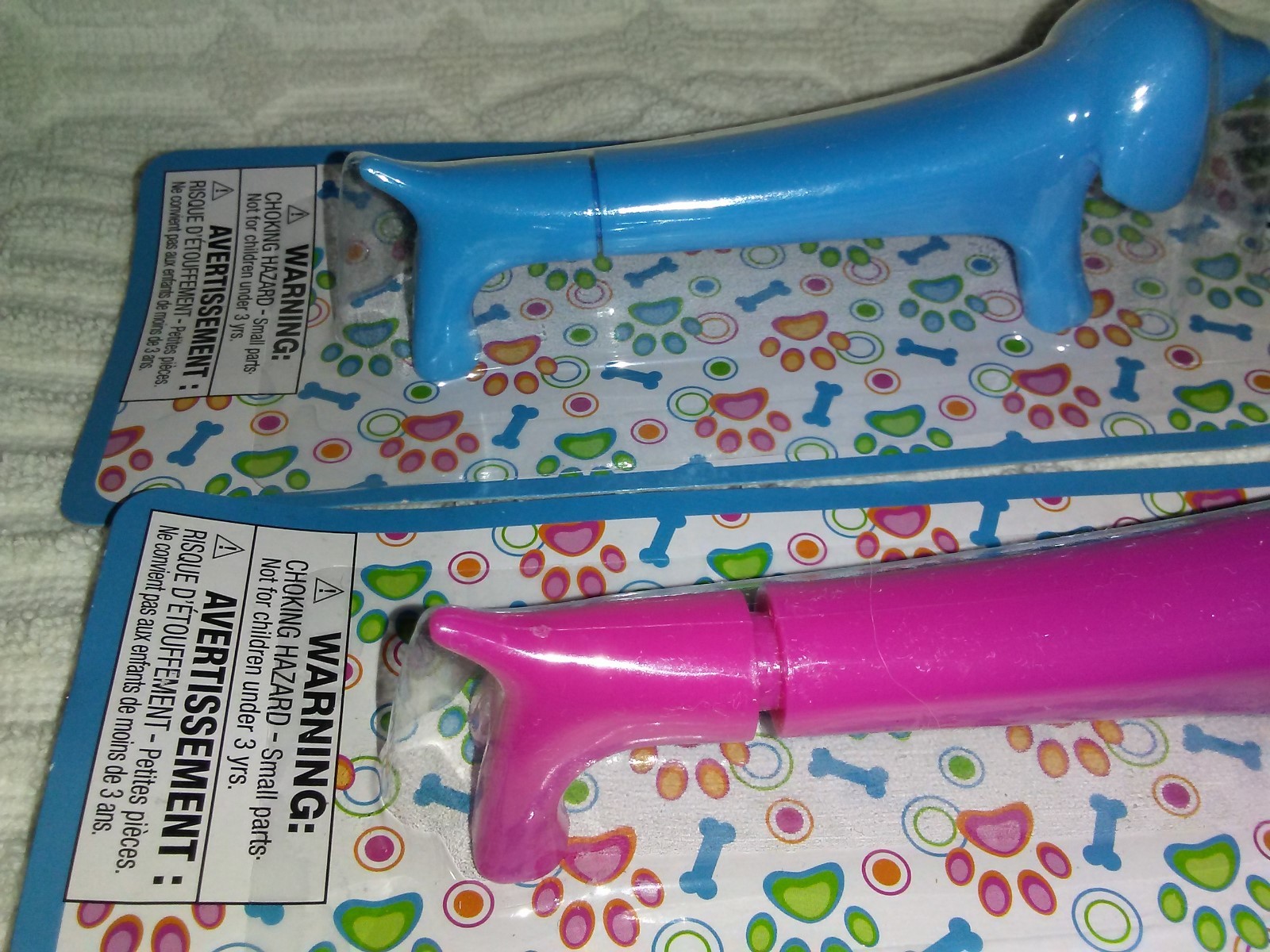 8”PEN/STYLO Five Animal Black Pens and YoYo Surprise Bag 6″Dolphin Blue Pen