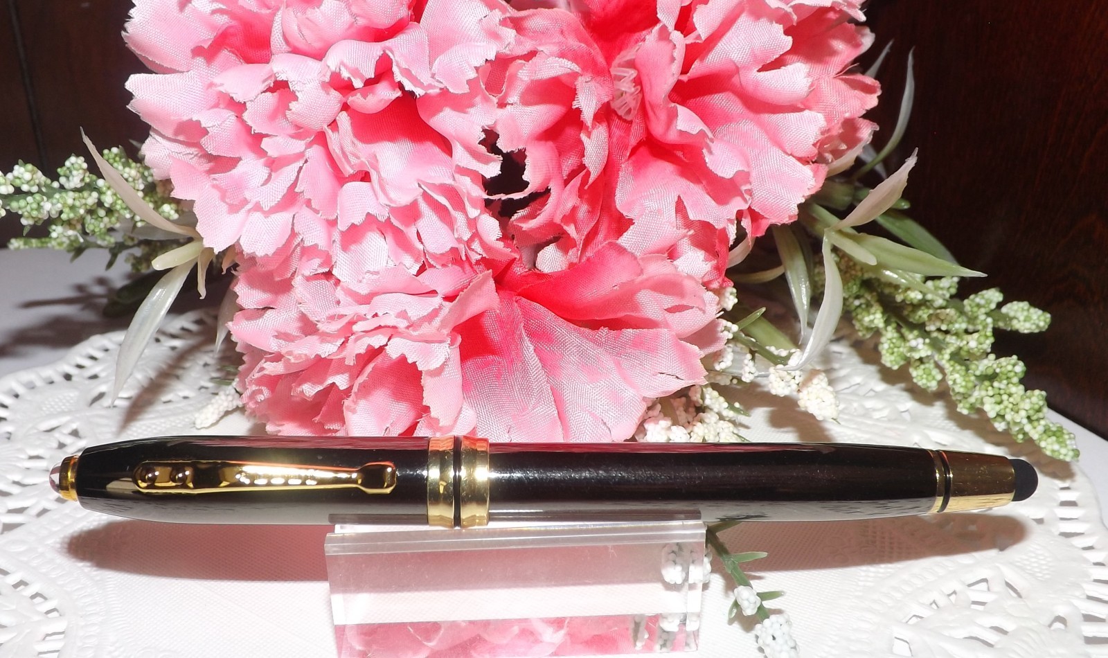 3 in 1 Royale Excel Tech Gunmetal Ballpoint Stylus LED Adler Pen-Quality