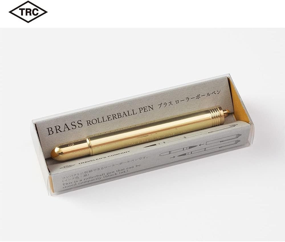 TRC 36727006 Traveler’s Company Solid Brass Ballpoint Pe made in JAPAN