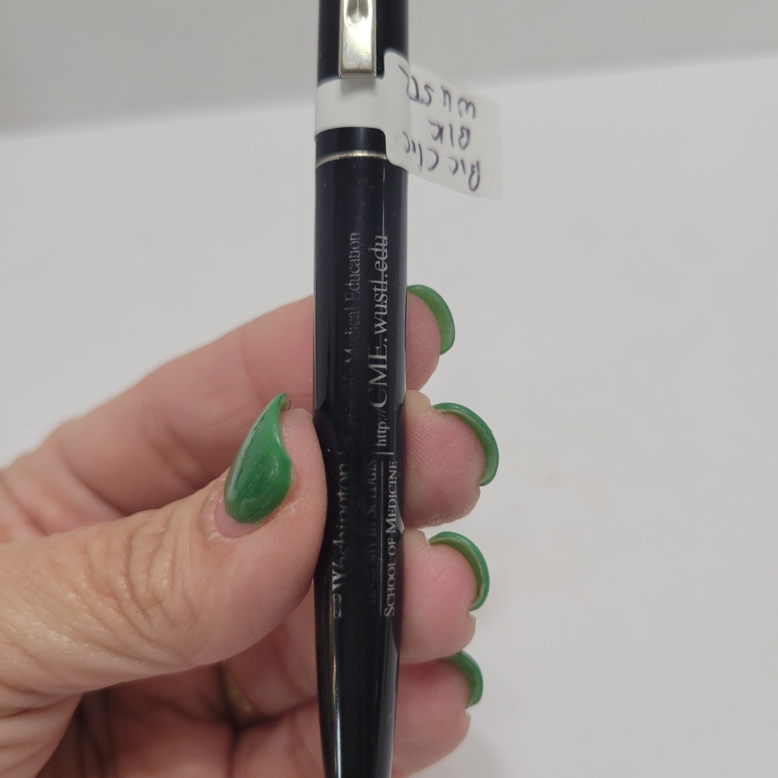 2 VTG Bic Clic Pen Washington University School Of Med. 1-Green 1- Black Mexico