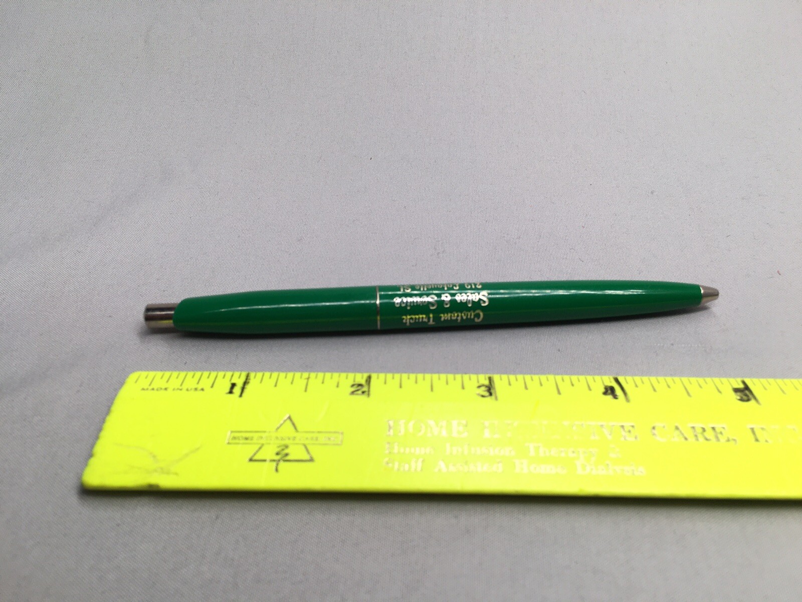 Custom Truck Sales & Service 219 Lafayette St Nashville TN Advertising Pen Dried