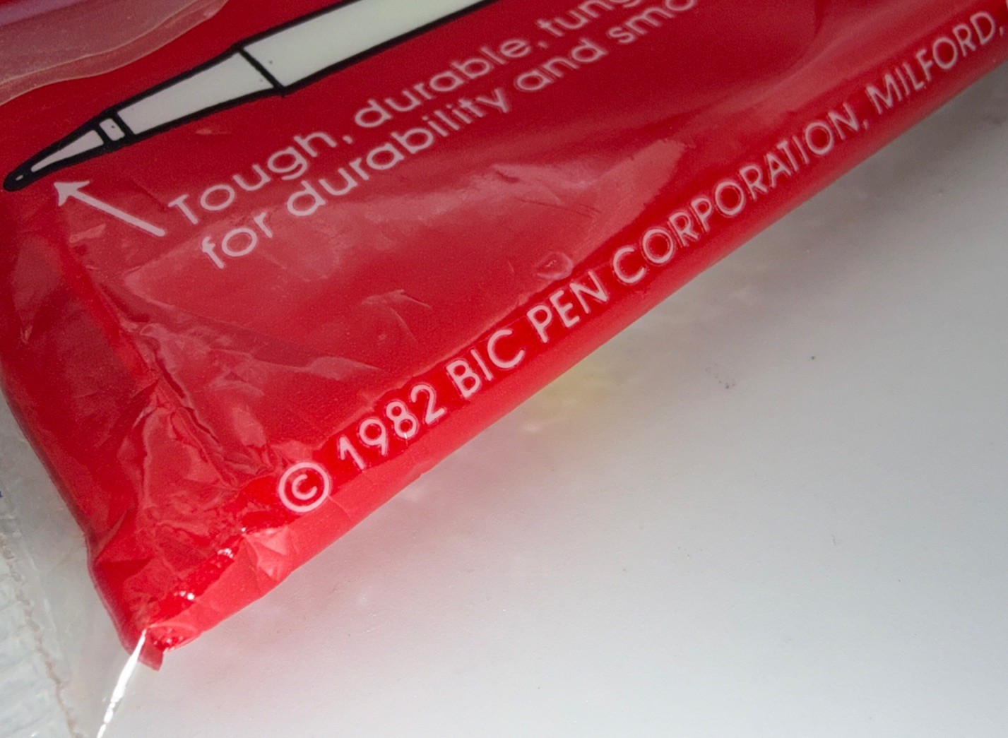 1982 Bic Biro Blue Medium Point Ball Pens 10 Pack USA New Old Stock Sealed