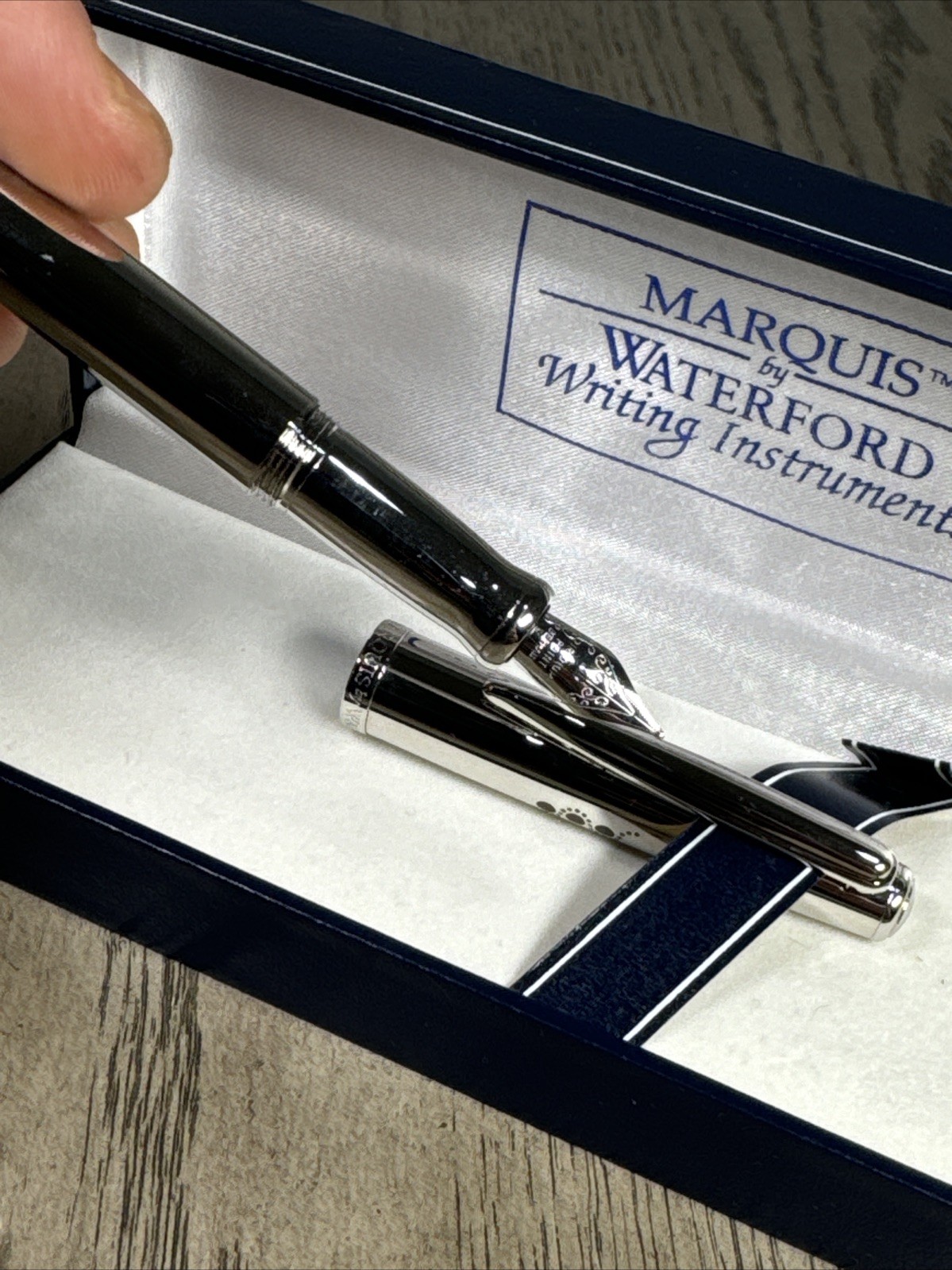 Futuredex Marquis By Waterford Silver Iridium Point Ink Pen