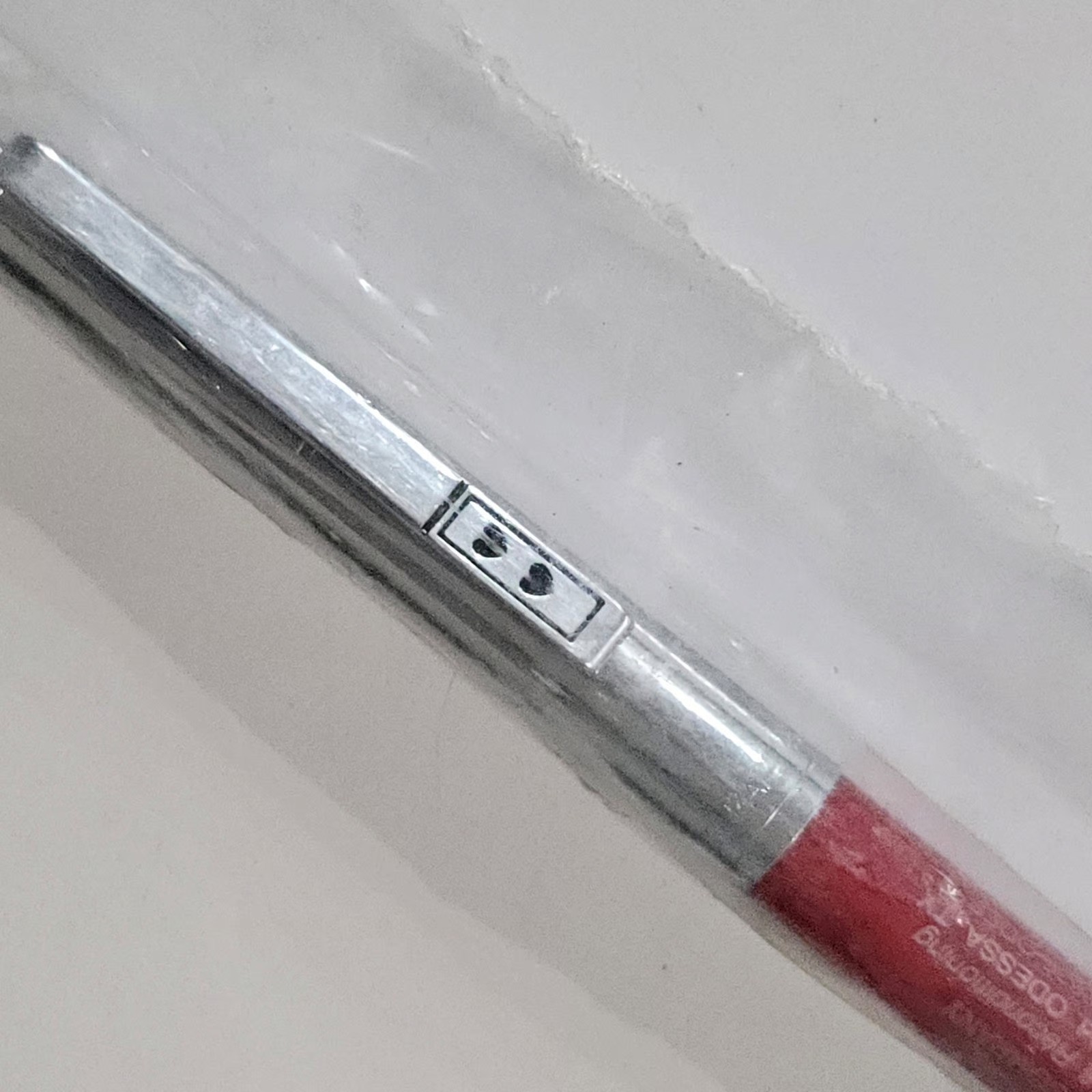 Vintage Paper Mate Double Heart Ballpoint Pen Regular Grip Red And Chrome