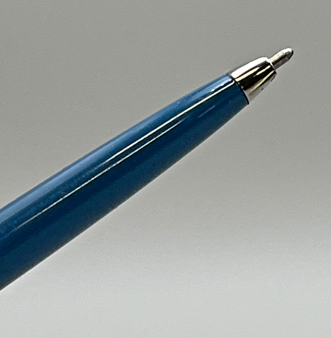 Paper Mate Double Heart Profile Light Blue/Chrome Cap, Blue Ink, Works – Mexico