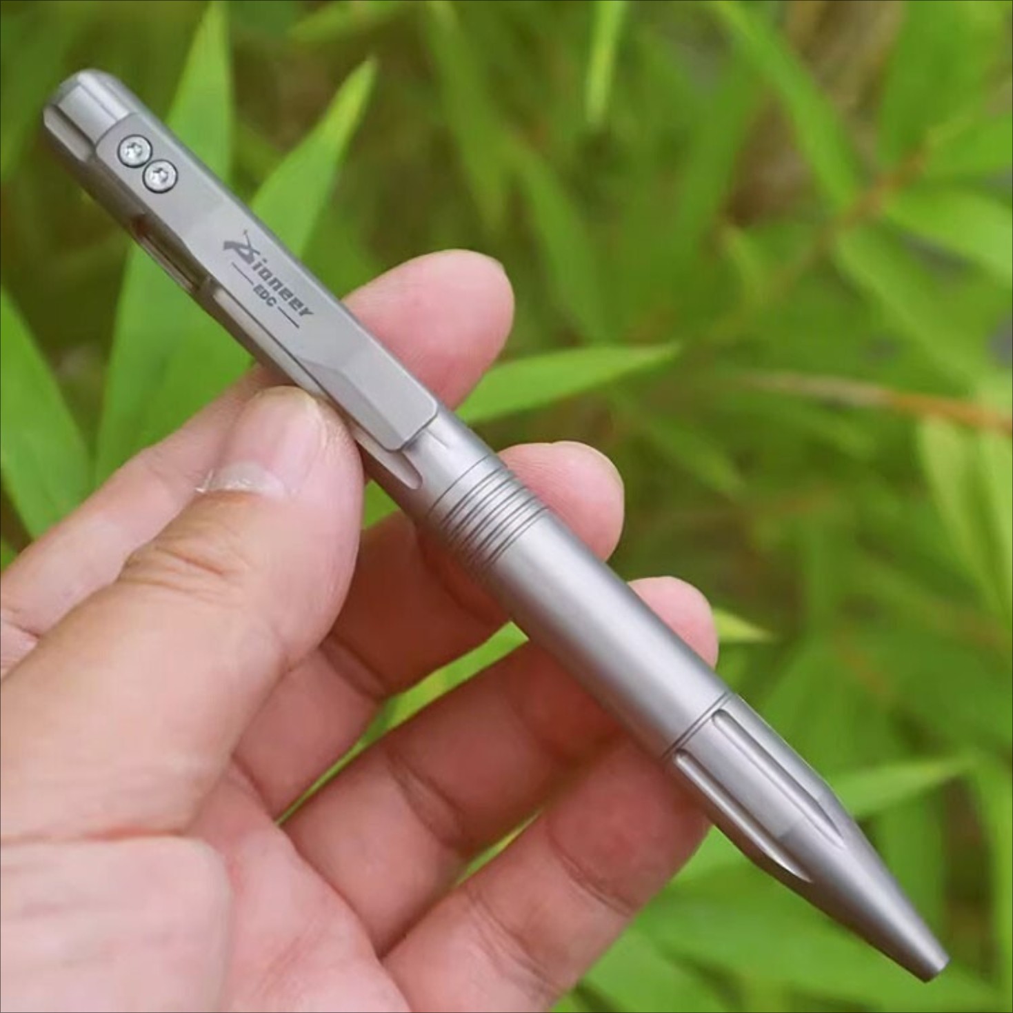 Titanium Alloy Pocket Ball Pen Tactical Signature Ballpoint Pen Outdoor EDC Tool