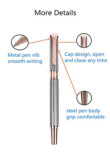 Rollerball Pen Gift Set for Men Women Executive Home Office Use, with Gift box