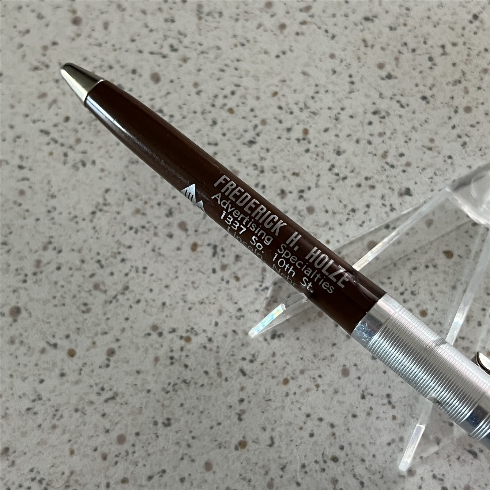 Wilkinson Akers Inc Fred Holze Lincoln Nebraska Vintage Ballpoint Pen #19861