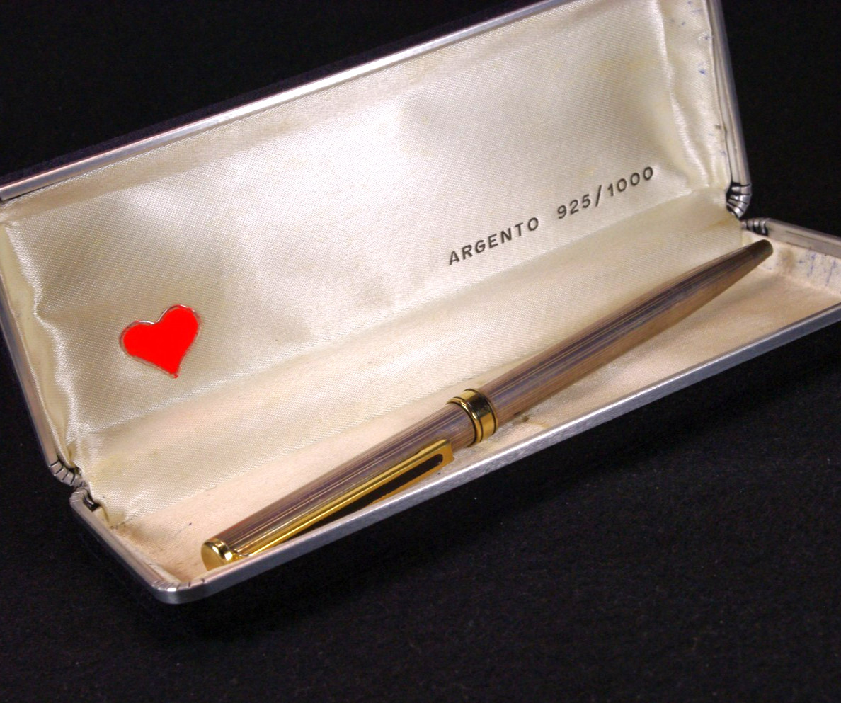Vintage Sterling Silver 925 Ballpoint Pen Germany 295 VA (№1320)