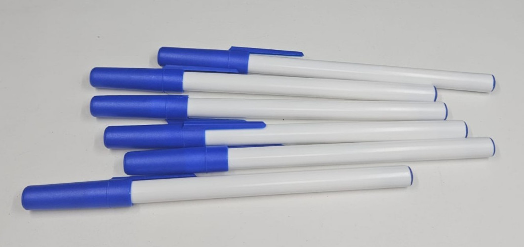 MIX LOT 16 Pens and Highlighters – 12 Pens (Blue & Black) + 4 Highlighters NEW