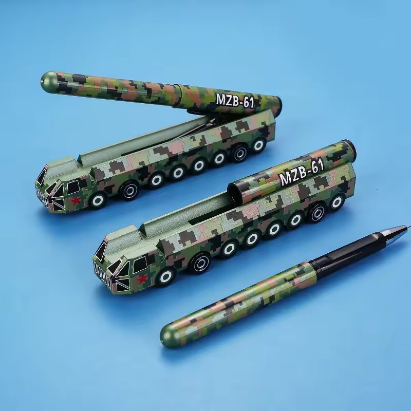 Dongfeng 61 Missile Design Gel Pen 0.5mm Creative Toy Model Pen RANDOM COLOR