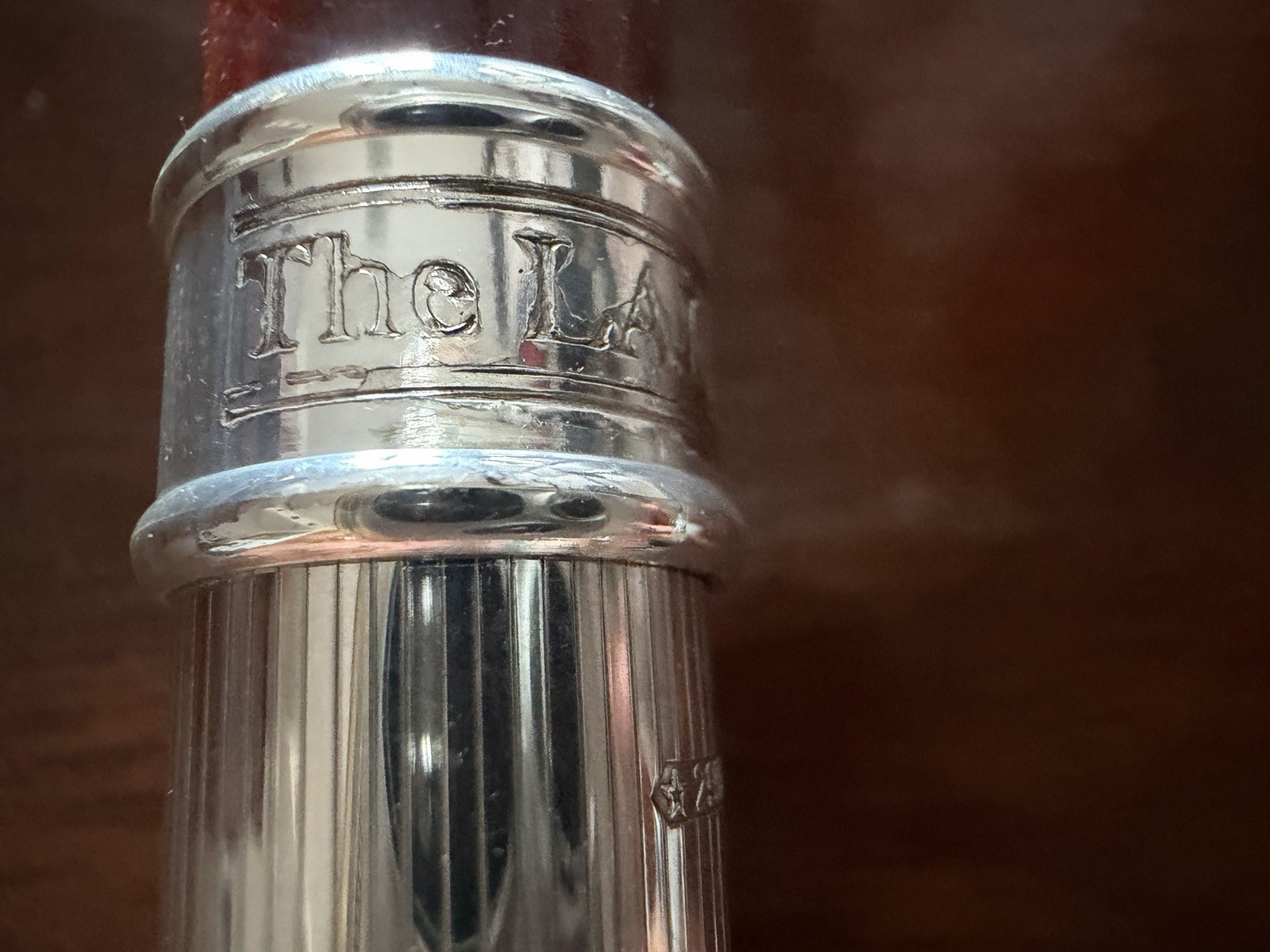 LALEX PEN CO. Solid Silver 925 Fountain Pen With Box Guarantee Vintage ’80