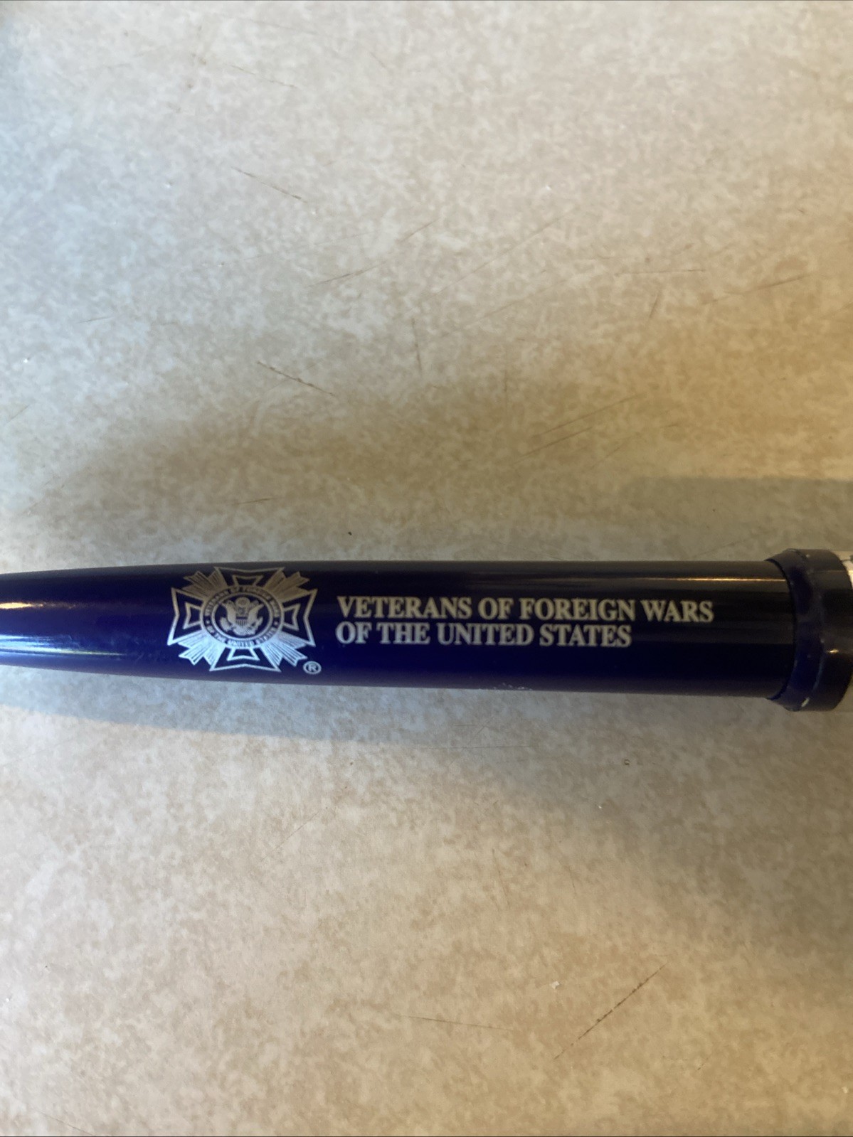 Veterans of Foreign Wars of the United States Ballpoint Pen, Blue /Vintage