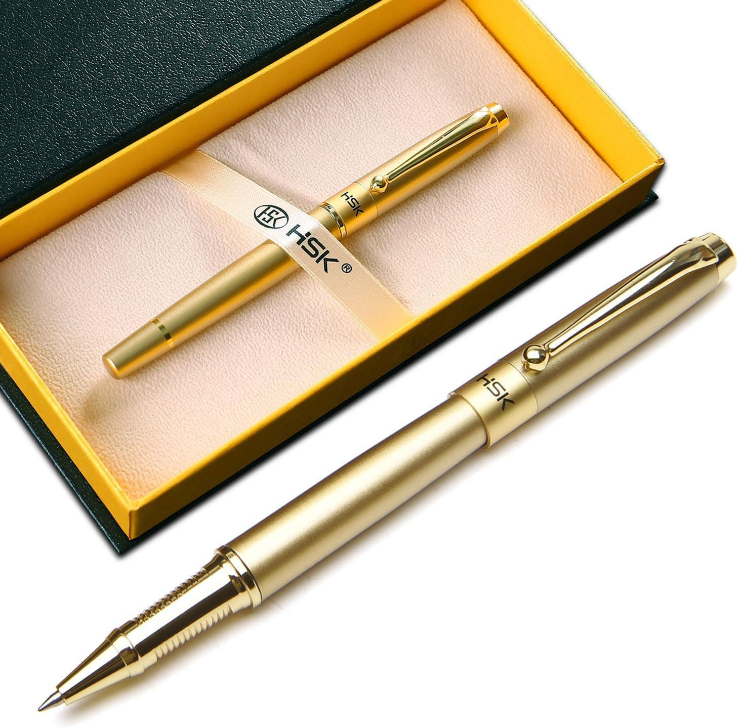 HSK Ballpoint Pens Luxury Gift Pen Black Refill Line Width 0.5Mm,Best Ball Pen