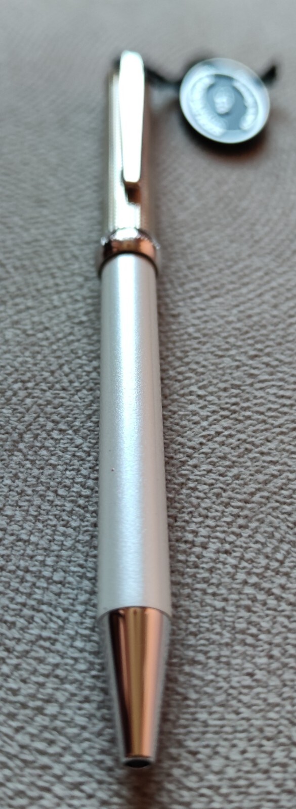 Silver pen Waldmann Chess Mother of Pearl