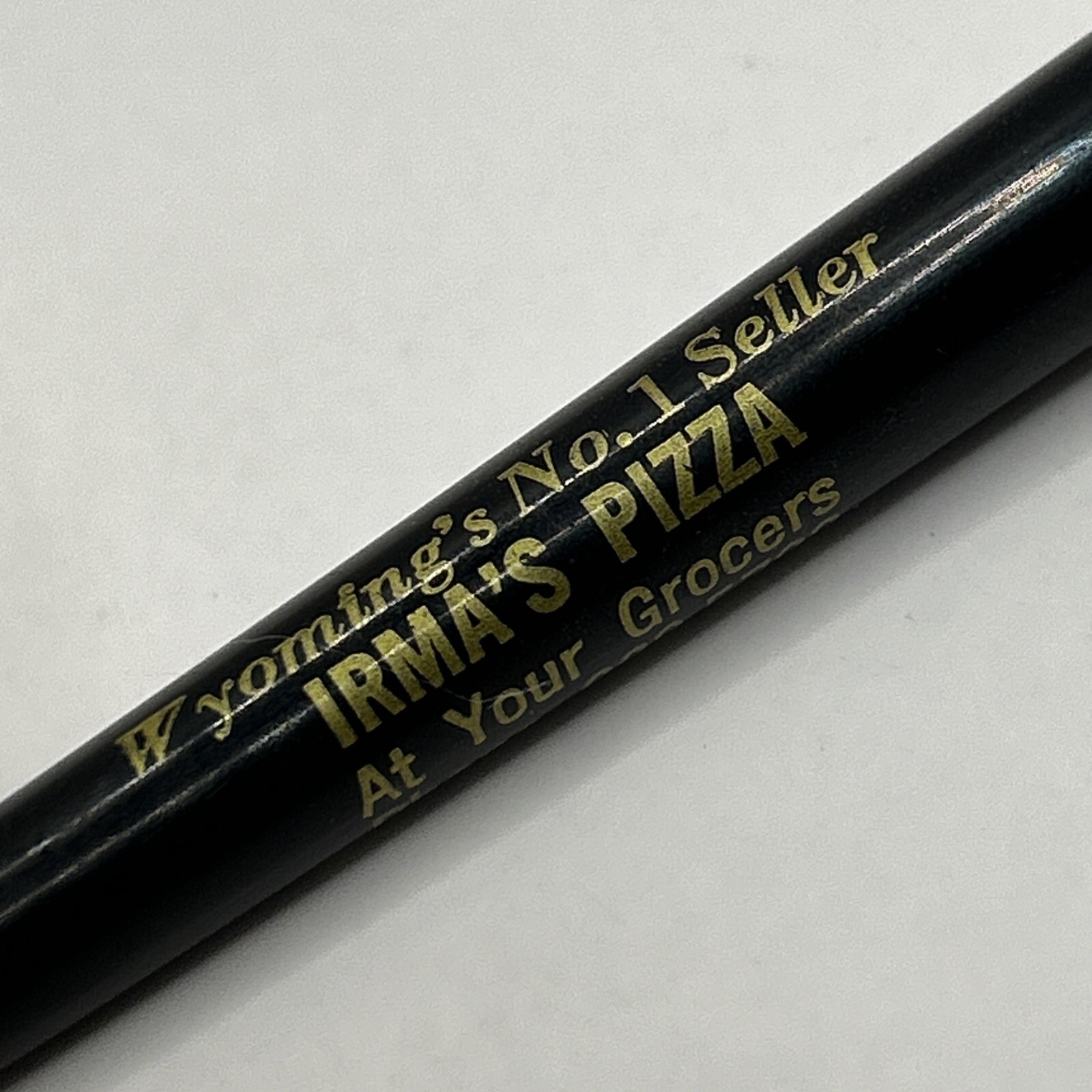 VTG Ballpoint Pen IRMA’S PIZZA «Wyoming’s #1 Seller» Cheyenne WY