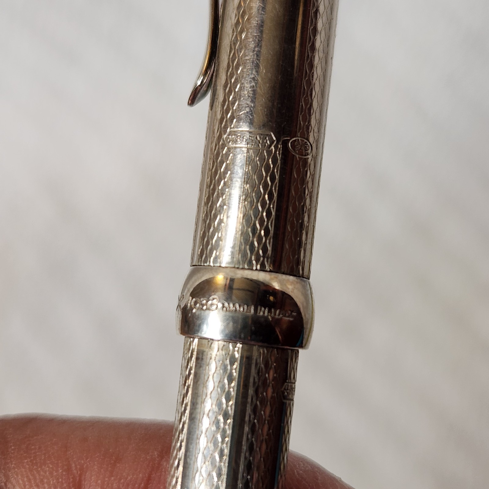 LaLex 1938 ITALY Ballpoint Pen Sterling 925 Vintage