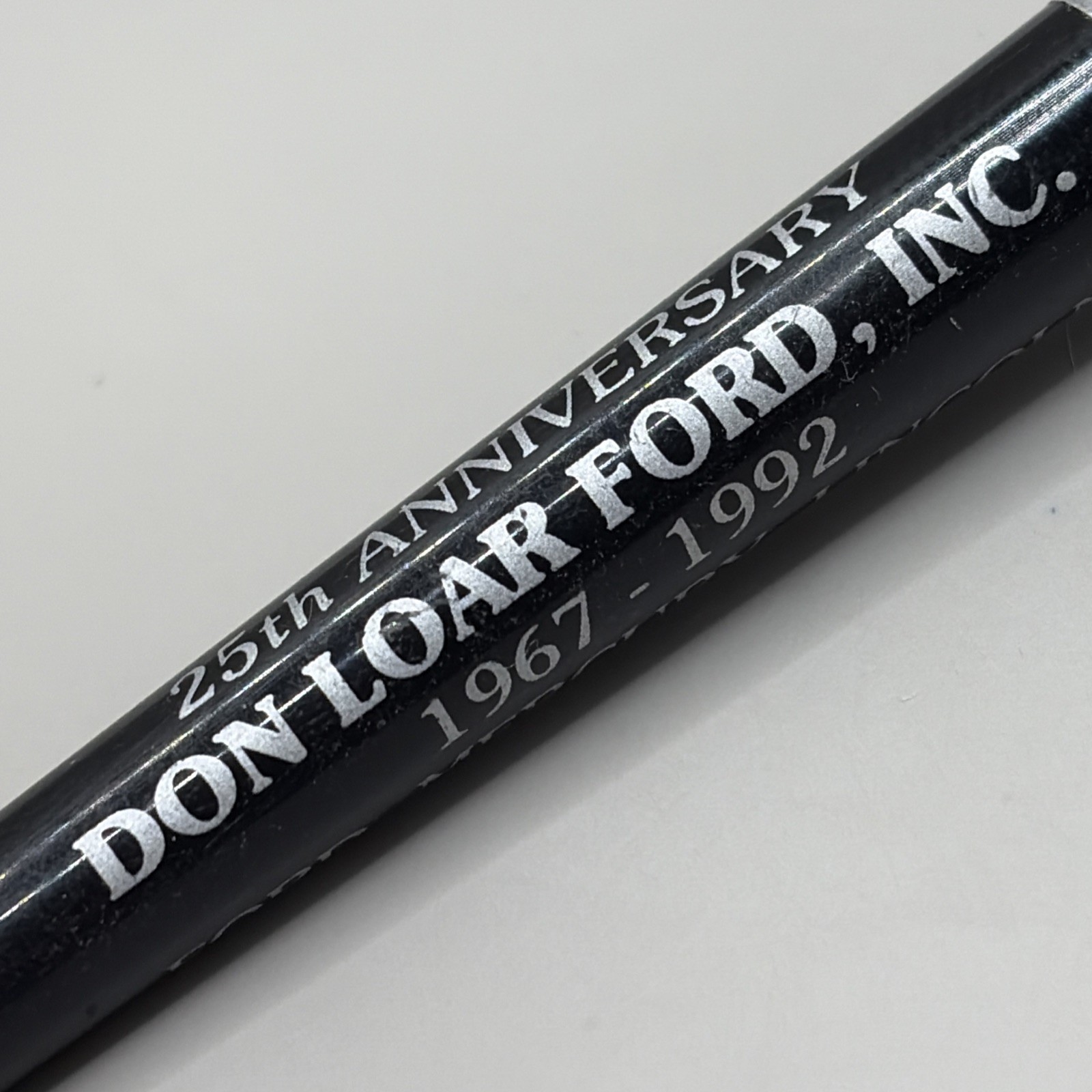 VTG 1992 Ballpoint Pen DON LOAR FORD Holdrege NE Mercury Lincoln