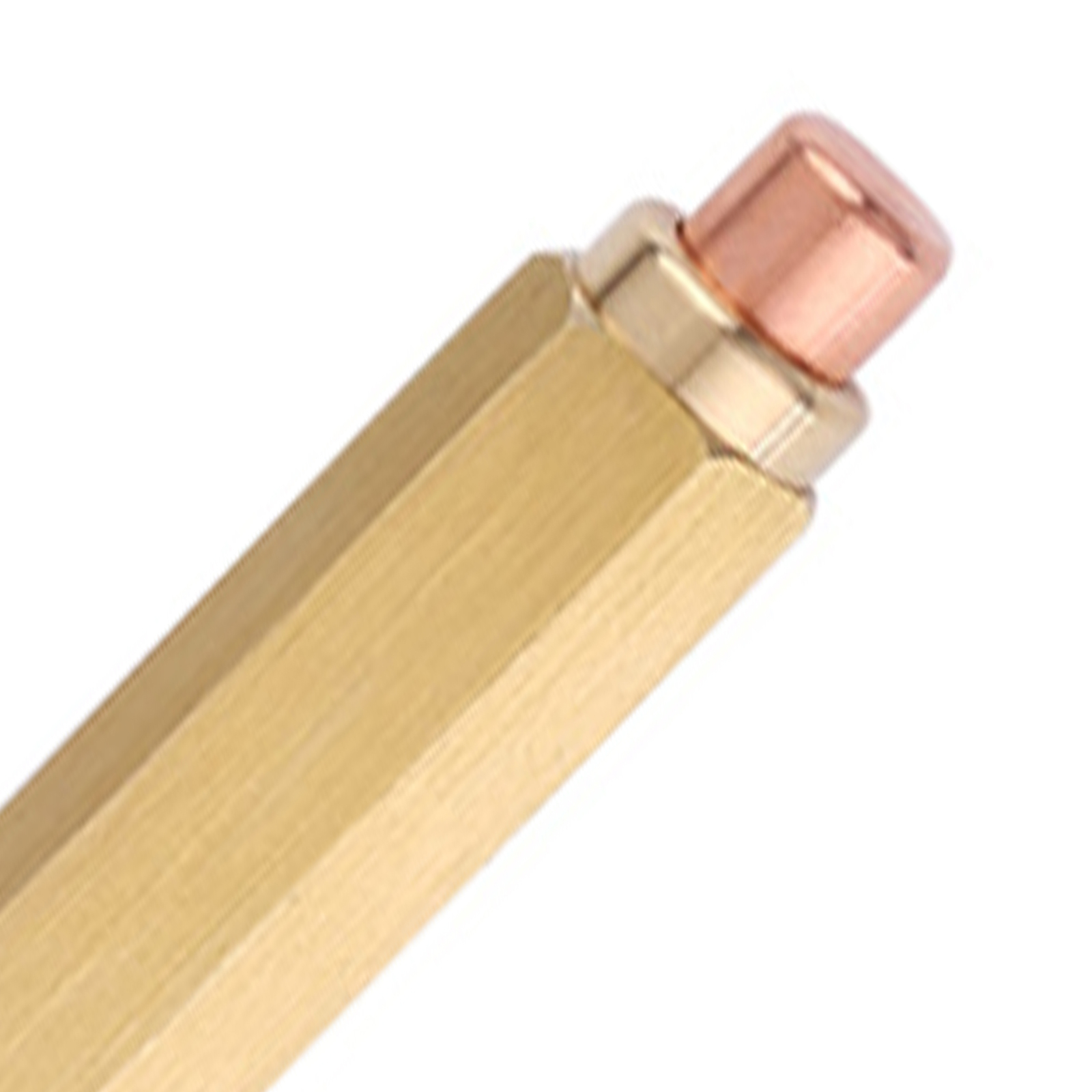 1PC Copper Brass Pen Spring Ballpoint Pen Writing Stationery Office Supplies♡