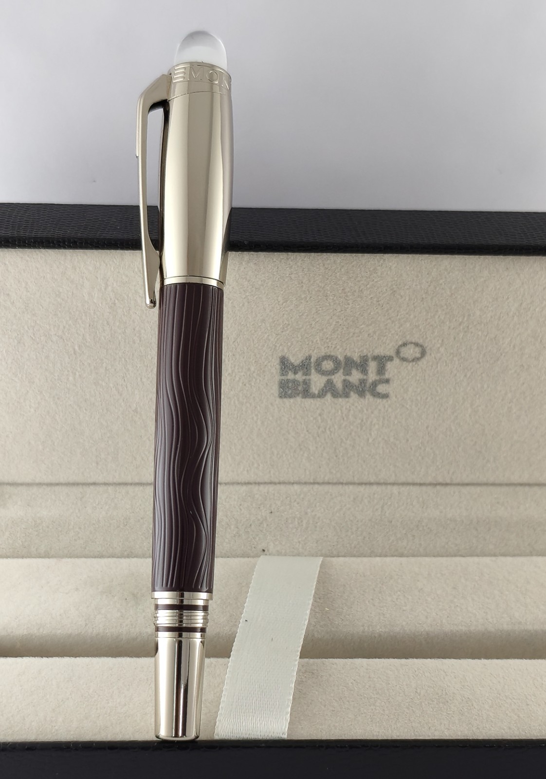Montblanc Starwalker Brown Body + Silver Clip | Ballpoint Pen | Black Ink