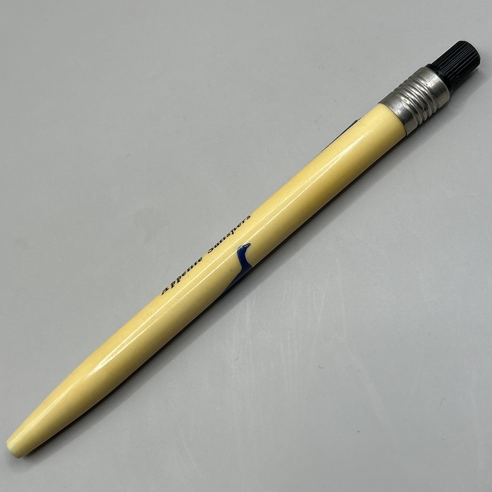 VTG Scripto Grease Pencil Crayon HOXIE FRUIT CO. Waterloo Mason City Des Moines