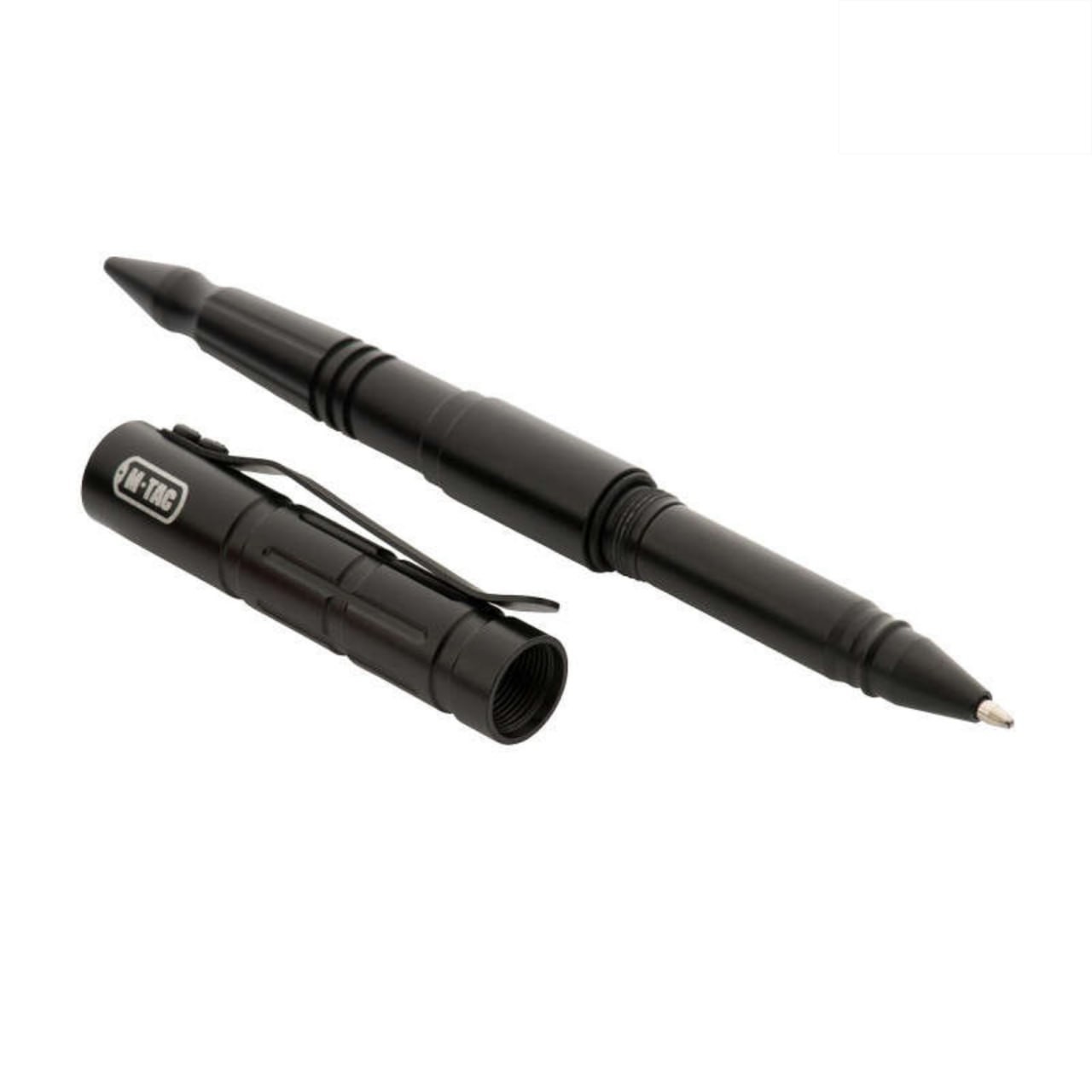 Tactical Pen Kubotan EDC Self Defense Tool – Black Aluminum