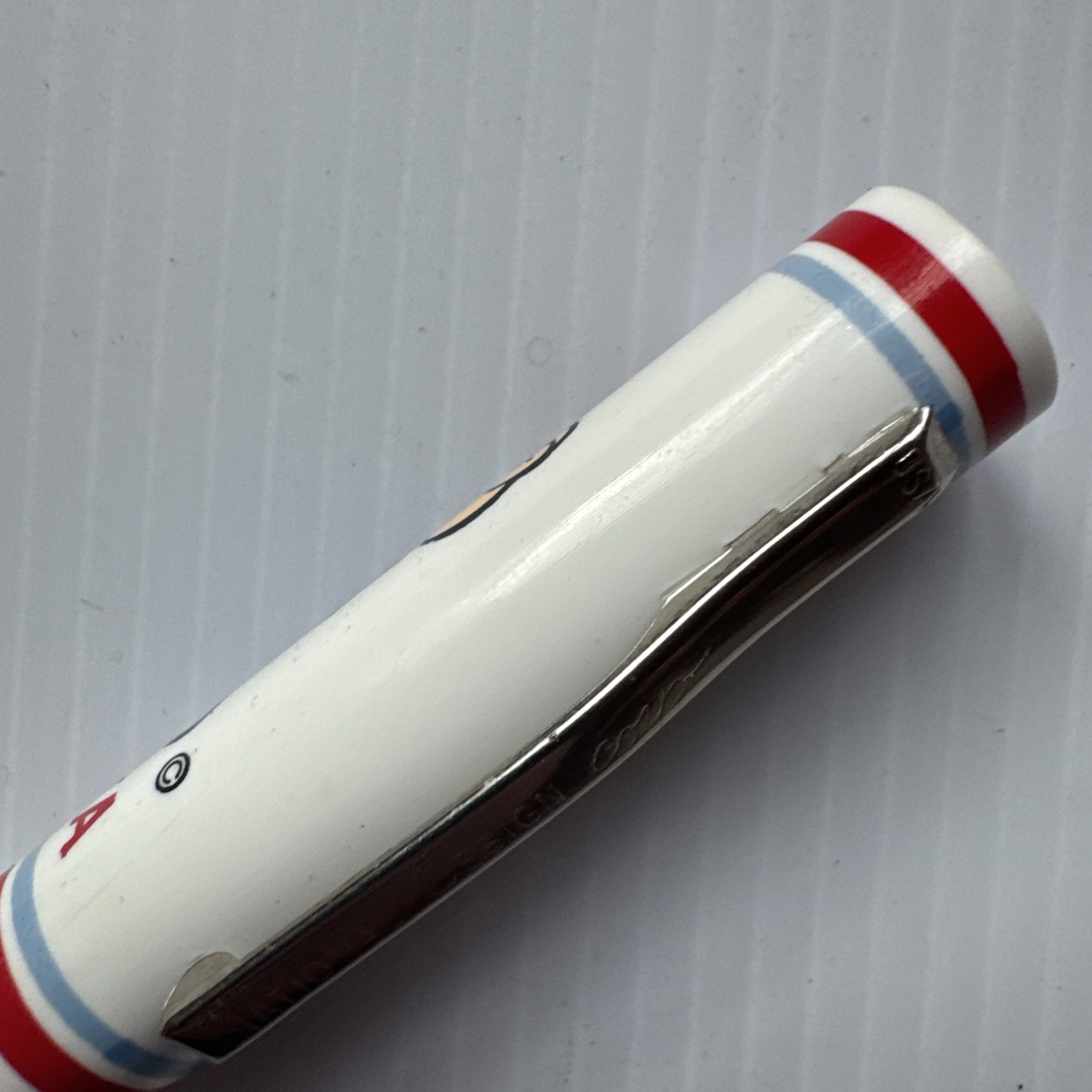 Vintage Nebraska Cornhuskers Ink Pen with Cap Herbie Husker – Ink is Dry