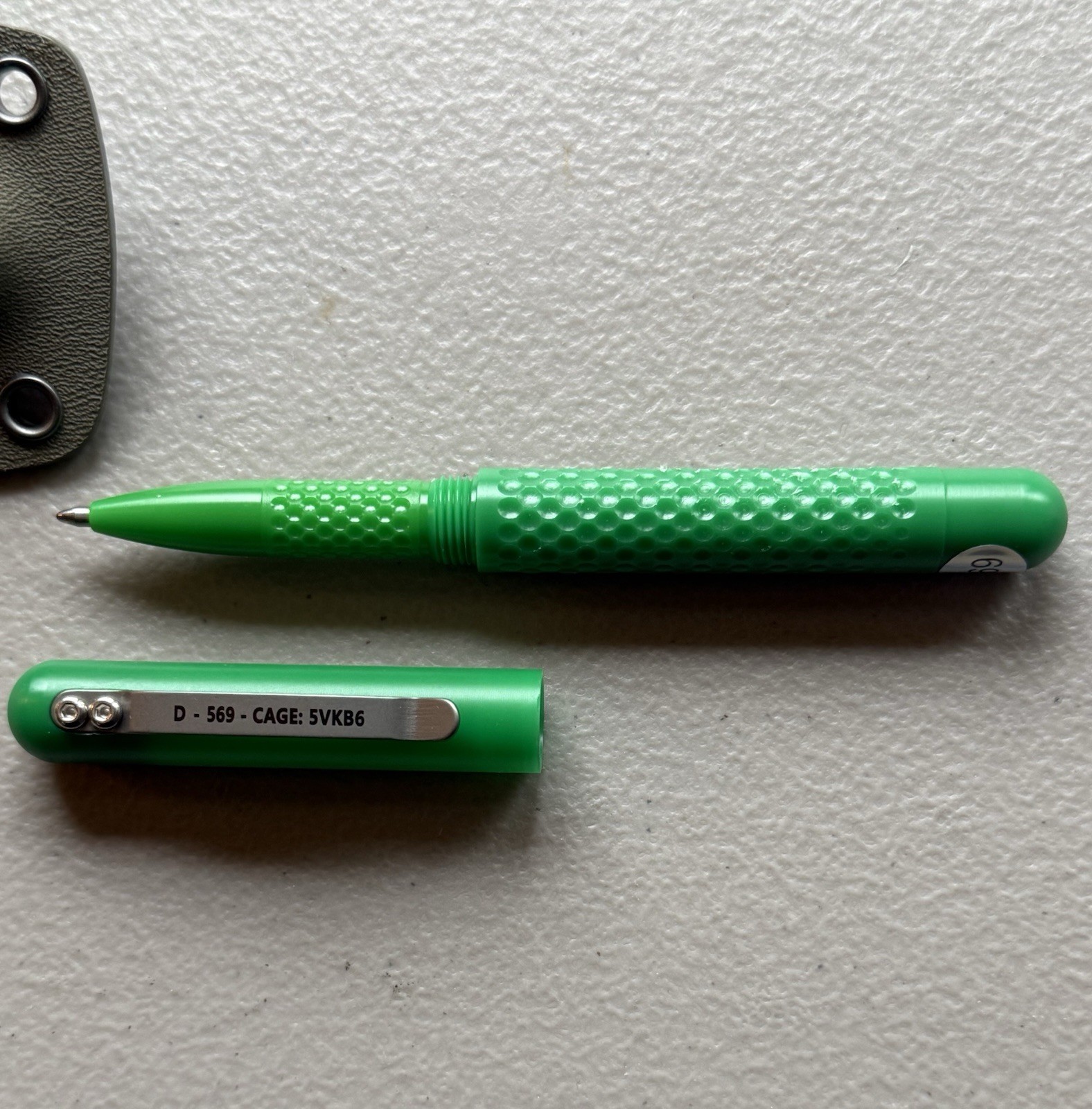 CountyComm Maratac Green Delrin Embassy Pen Lot Mechanical Pencil Limited EDC